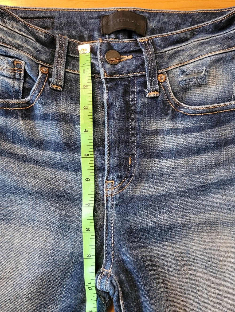 Buckle Black Fit 93 Midrise Ankle Skinny Jeans Women's Size 24 - Picture 9 of 9